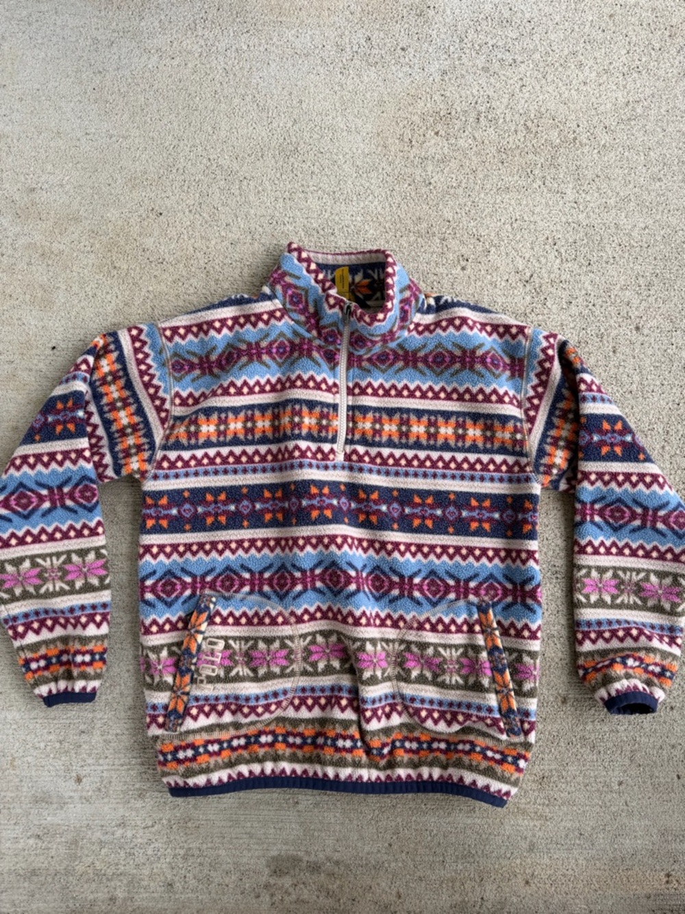 Polo Ralph Lauren 1/4 Zip Sweater Boys Size XL (16), Adult Size Small/ Medium?